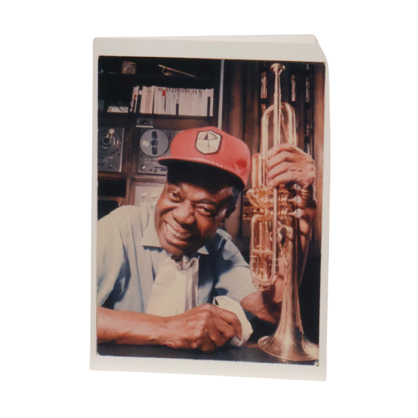 Louis in his Den - Blank Stationary Card