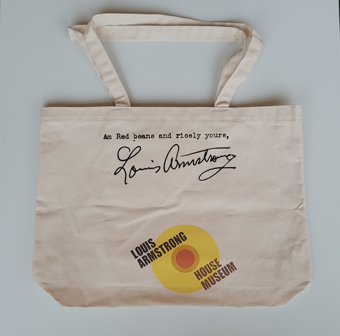 Louis and Lucille Armstrong at the Pyramids of Giza- Tote Bag