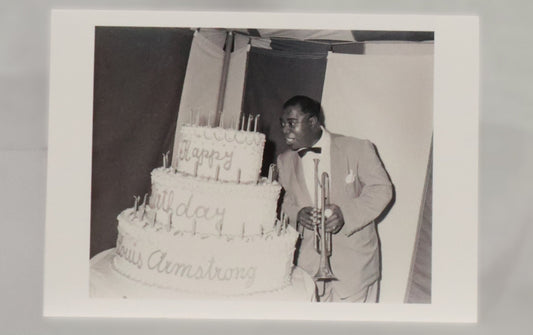 Louis Armstrong Birthday Card